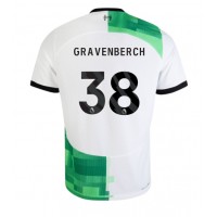 Liverpool Ryan Gravenberch #38 Bortatröja 2023-24 Korta ärmar
